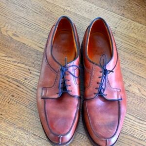 Allen Edmonds Men's Brown Leather Derbys